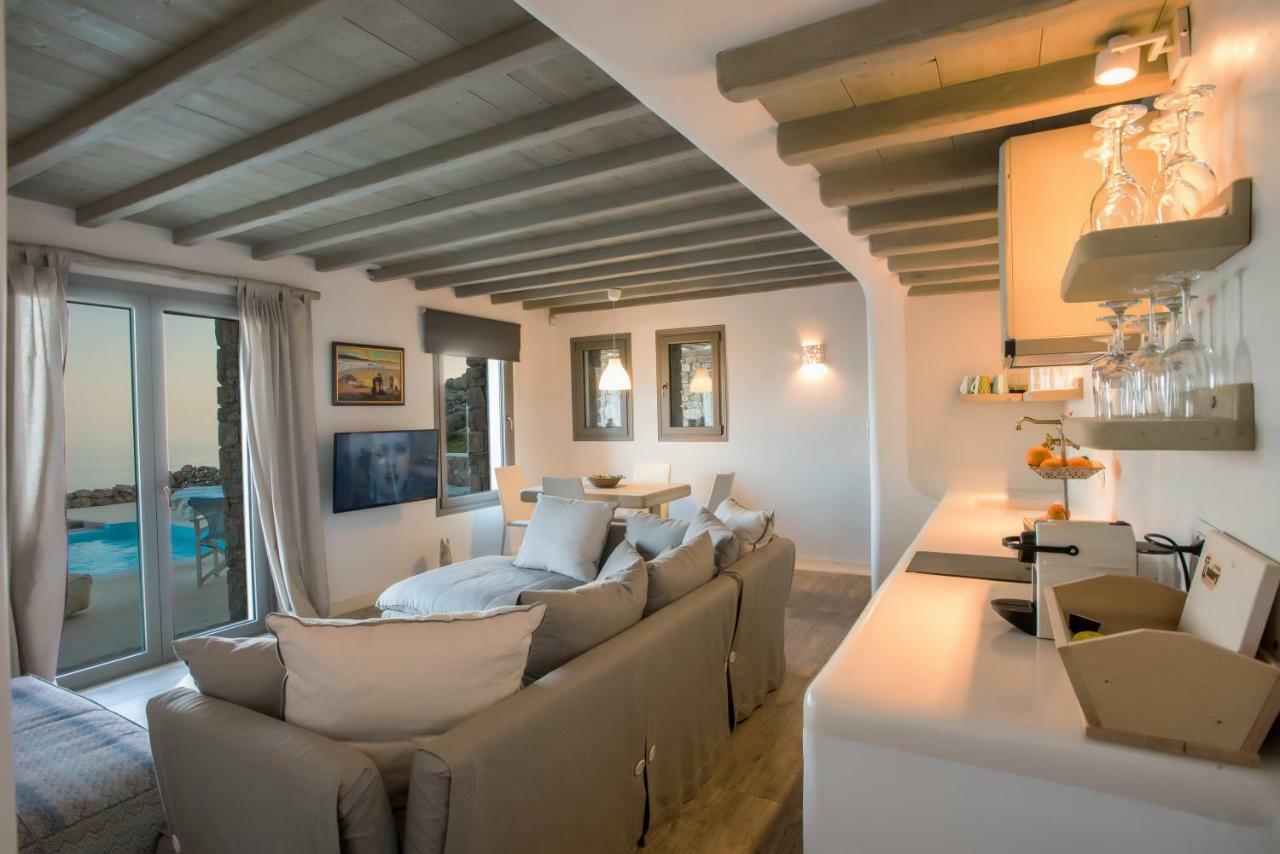 Luxury Athena Suite In Villa Georgia - Breathtaking Sea View And Pool Front Plintri Exterior foto